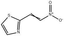 티아졸,2-(2-니트로에테닐)- 구조식 이미지