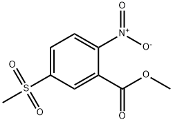 Methyl 5-(Methylsulfonyl)-2-nitrobenzoate 구조식 이미지