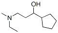 시클로펜탄메탄올,-알파–[2-(에틸메틸아미노)에틸]-(9CI) 구조식 이미지