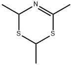디히드로-2,4,6-트리메틸-4H-1,3,5-디티아진 구조식 이미지