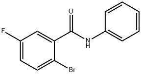 2-Bromo-N-phenyl-5-fluorobenzamide Structure