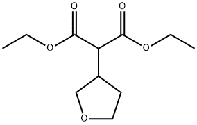 DIETHYL-2-(TETRAHYDROFURAN-3-YL)MALONATE Structure