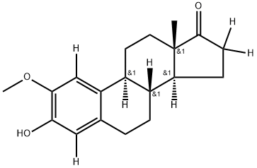 2-Methoxyestrone-d4 Structure