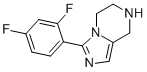 3-(2,4-DIFLUOROPHENYL)-5,6,7,8-TETRAHYDROIMIDAZO[1,5-A]PYRAZINE Structure