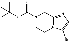 949922-61-6 TERT-BUTYL 3-BROMO-5,6-DIHYDROIMIDAZO[1,2-A]PYRAZINE-7(8H)-CARBOXYLATE
