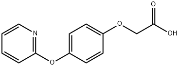 Acetic acid, 2-[4-(2-pyridinyloxy)phenoxy]- 구조식 이미지