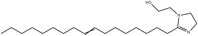 2-(8-헵타데켄일)-4,5-다이하이드로-1H-이미다졸-1-에탄올 구조식 이미지