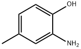 2-아미노-4-메틸페놀 구조식 이미지