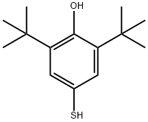 2,6-Di-tert-butyl-4-mercaptophenol Structure