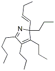 2-((E)-BUT-1-ENYL)-5-BUTYL-2,3,4-TRIPROPYL-2H-PYRROLE Structure