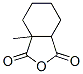 3a-methyl-5,6,7,7a-tetrahydro-4H-isobenzofuran-1,3-dione Structure