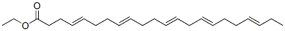 ethyl docosa-4,8,12,15,19-pentaenoate Structure