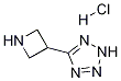 5-(3-Azetidinyl)-2H-tetrazole hydrochloride Structure