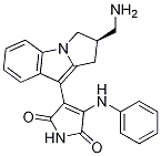 (R)-3-(2-(aMinoMethyl)-2,3-dihydro-1H-pyrrolo[1,2-a]indol-9-yl)-4-(phenylaMino)-1H-pyrrole-2,5-dione 구조식 이미지