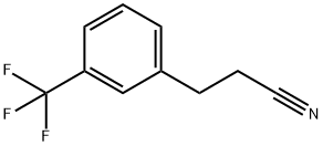 3-[3-(TRIFLUOROMETHYL)PHENYL]PROPANENITRILE Structure