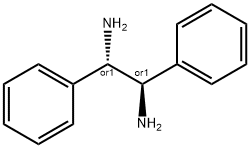 메소-1,2-디페닐에틸렌디아민 구조식 이미지