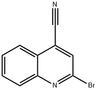 2-BROMO-4-CYANOQUINOLINE Structure