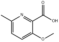 3-Methoxy-6-Methyl-2-pyridinecarboxylic acid Structure