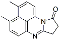 10H-Pyrrolo[1,2-a]perimidin-10-one,  8,9-dihydro-3,4-dimethyl- 구조식 이미지