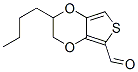 Thieno[3,4-b]-1,4-dioxin-5-carboxaldehyde,  2-butyl-2,3-dihydro- Structure