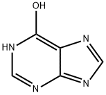 1H-Purin-6-ol (9CI) Structure