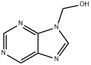 9H-퓨린-9-메탄올(9CI) 구조식 이미지