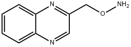 Hydroxylamine,  O-(2-quinoxalinylmethyl)- Structure