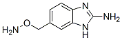 1H-Benzimidazol-2-amine,  6-[(aminooxy)methyl]- Structure