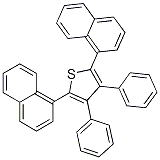 2,5-DI-NAPHTHALEN-1-YL-3,4-DIPHENYL-THIOPHENE 구조식 이미지