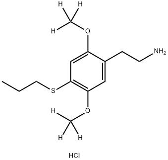 2C-T7-d6 구조식 이미지