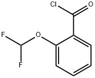 2-(difluoromethoxy)benzoyl chloride Structure