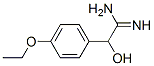 Benzeneethanimidamide,  4-ethoxy--alpha--hydroxy- Structure