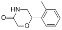 6-O-TOLYL-MORPHOLIN-3-ONE Structure