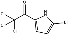 1-(5-Bromo-1H-pyrrol-2-yl)-2,2,2-trichloroethanone Structure