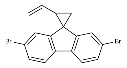 2',7'-Dibromo-2-vinylspiro[cyclopropane-1,9'-fluorene] Structure