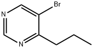 5-브로모-4-프로필피리미딘 구조식 이미지