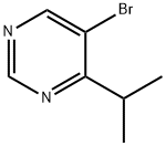 5-Bromo-4-isopropylpyrimidine 구조식 이미지