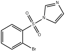 1-(2-Bromophenylsulfonyl)-1H-imidazole 구조식 이미지