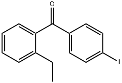 2-Ethyl-4'-iodobenzophenone 구조식 이미지