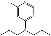 6-클로로-N,N-디프로필피리미딘-4-아민 구조식 이미지