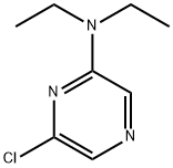 6-클로로-N,N-디에틸피라진-2-아민 구조식 이미지