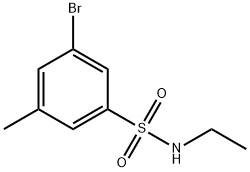 에틸5-브로모토루엔-3-술폰아미드 구조식 이미지