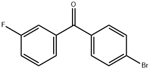 4-BroMo-3'-fluorobenzophenone Structure