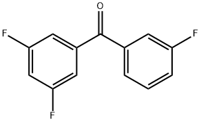 3,3',5-Trifluorobenzophenone 구조식 이미지