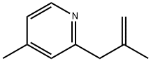 4-Methyl-2-(2-methyl-propenyl)-pyridine Structure