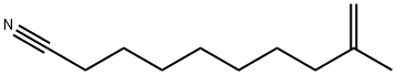 9-Methyldec-9-enenitrile 구조식 이미지