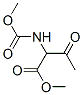 Butanoic  acid,  2-[(methoxycarbonyl)amino]-3-oxo-,  methyl  ester Structure
