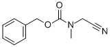 (N-CBZ-METHYLAMINO)ACETONITRILE Structure