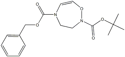 5-benzyl 2-tert-butyl 1,2,5-oxadiazepane-2,5-dicarboxylate Structure