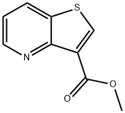 메틸티에노[3,2-B]피리딘-3-카복실레이트 구조식 이미지